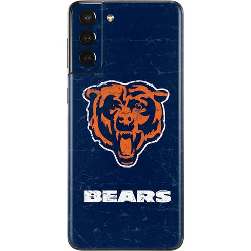 NFL Chicago Bears - Alternate Distressed Galaxy S21 Plus 5G Skin